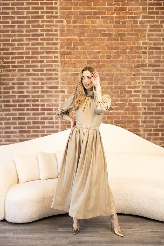 Byrd Emmeline Gold Dress