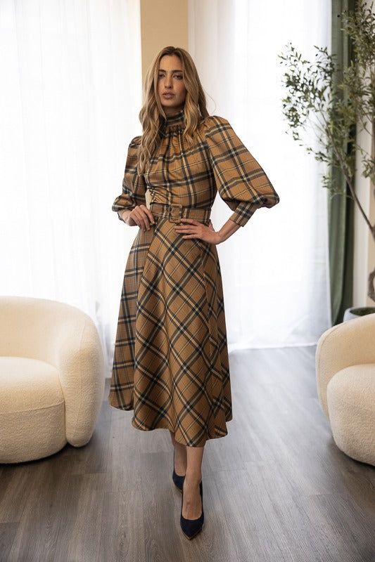 Byrd Emmeline Plaid Dress