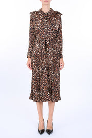 Beulah Leopard Print Dress