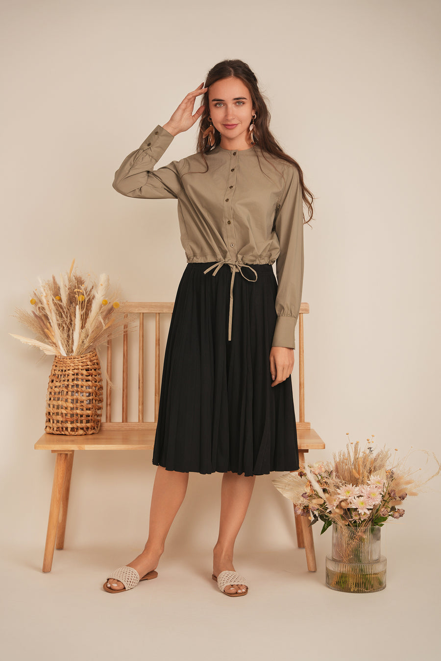 Faves Cotton Bungee Top Jacket