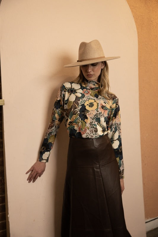 Byrd Lilas Garden Sweater