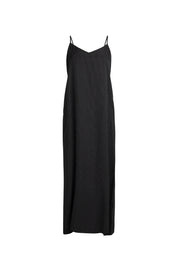 Point Brushed Aline Black Pinstripe Maxi Jumper