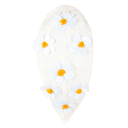 MiZ White Daisy Beaded Headband