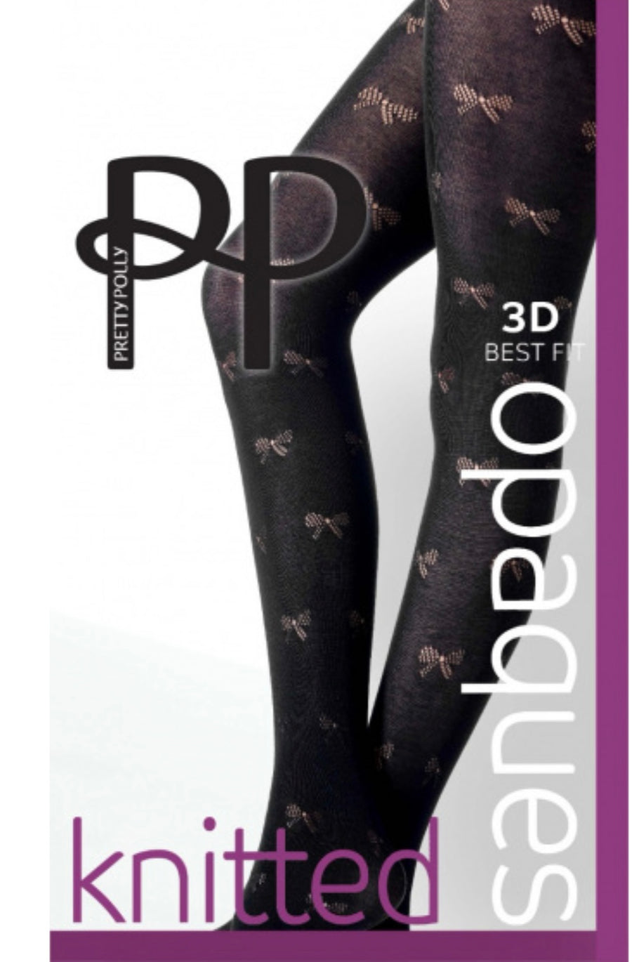 Pretty Polly Bow Pattern Tights