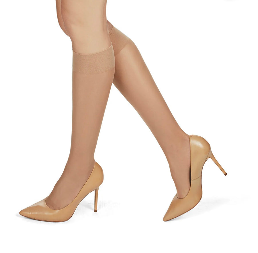Memoi Silky Sheer Knee Highs MS 713