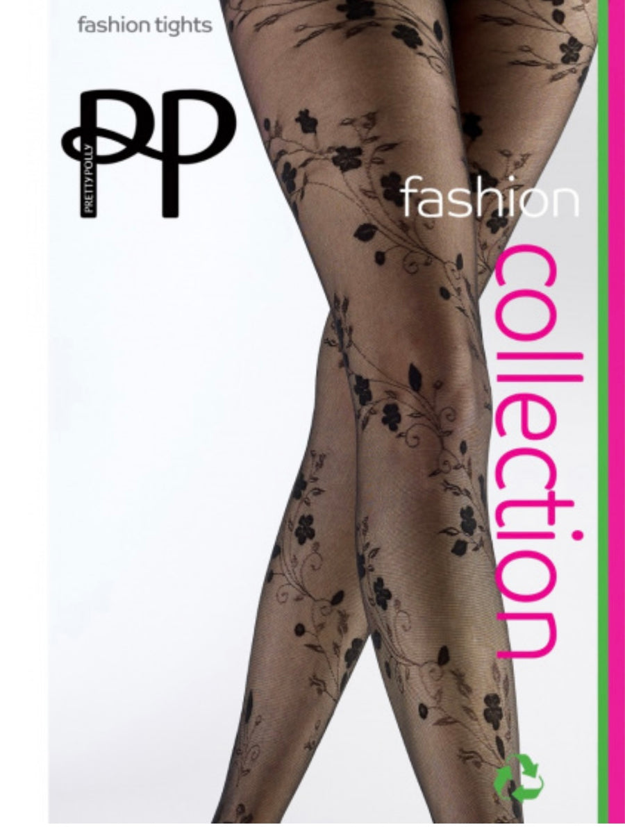 Pretty Polly Floral Tattoo Tights