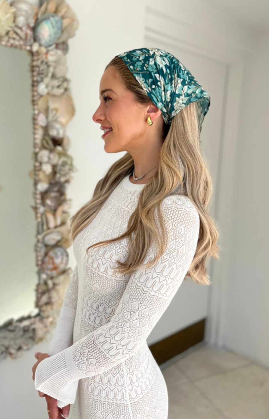 The Scarf Bar Emerald Garden Bandana