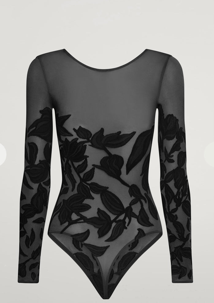 Wolford Body Tattoo String Bodysuit 78312