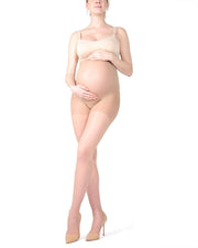 Memoi Maternity Crystal Sheer Pantyhose MA 401