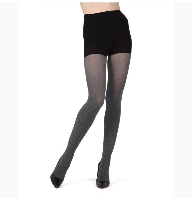 Memoi Firm Fit Control Top Heather Tights 80 Den MO 894