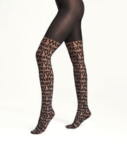 Wolford Logo Tights