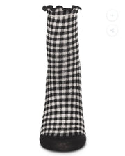 Memoi Gingham Anklet