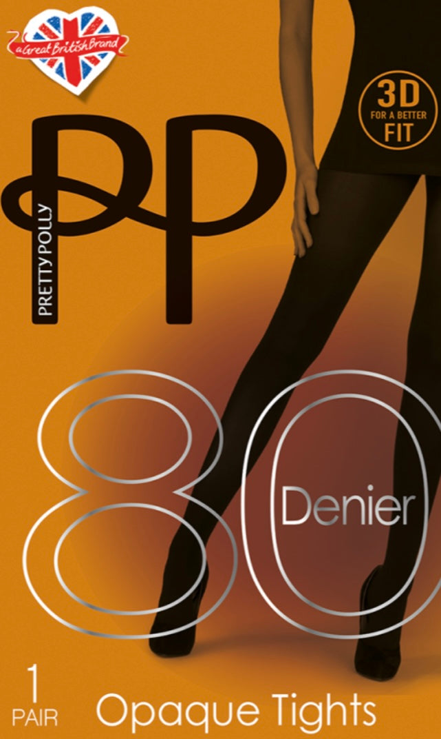 Pretty Polly 80 Den Tights