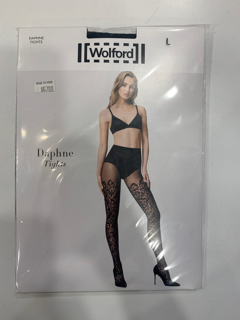 Floral tights in black - Wolford