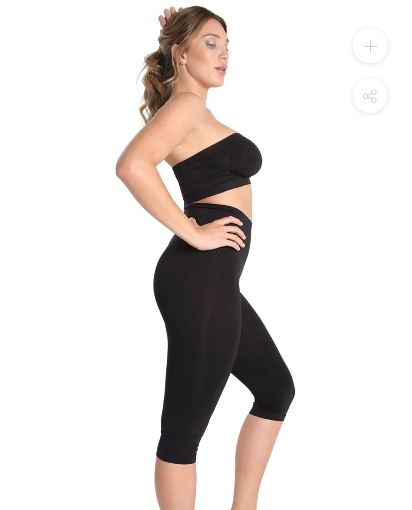Memoi Slim Me High Waist Capri 109
