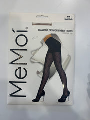 Memoi Diamond Sheer Tights 107