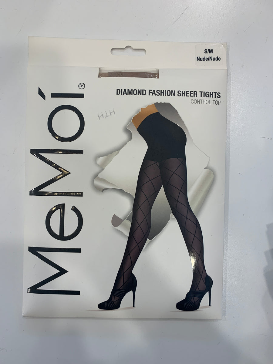 Memoi Diamond Sheer Tights 107