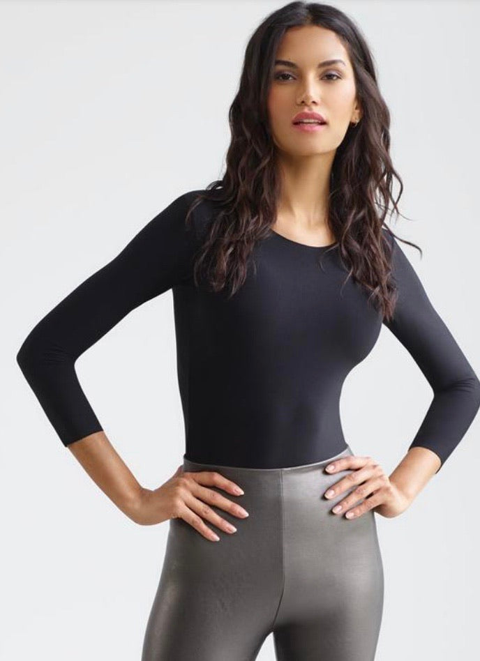 Commando Butter Crew 3/4 Sleeve Bodysuit BDS104