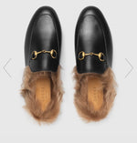 FHTH GG Fur Lined Mules