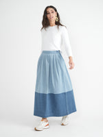 Faves Denim Maxi Skirt