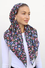 The Scarf Bar Cottage Core Floral Head Scarf