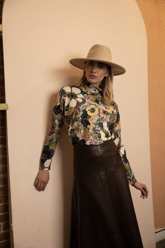 Byrd Lilas Garden Sweater