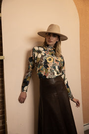 Byrd Lilas Garden Sweater