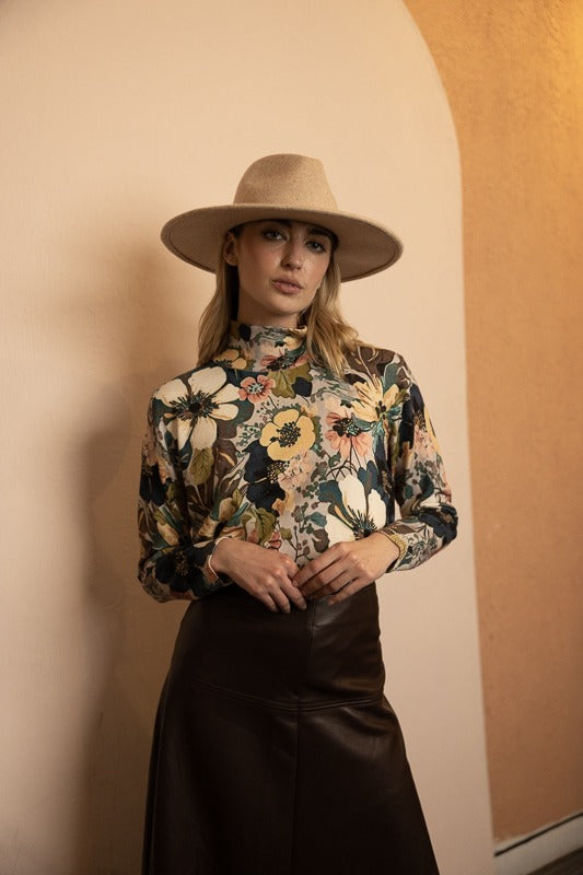 Byrd Lilas Garden Sweater