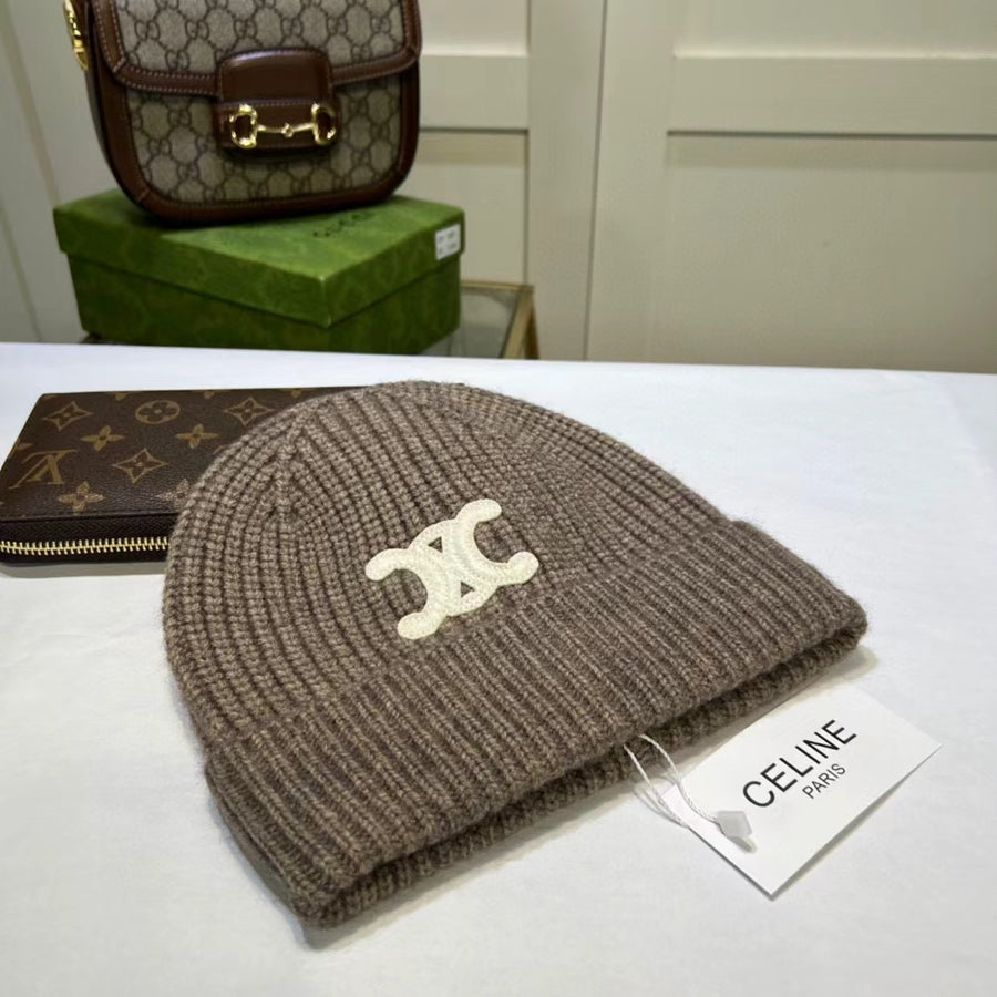 Celine Cashmere Cuff Hat