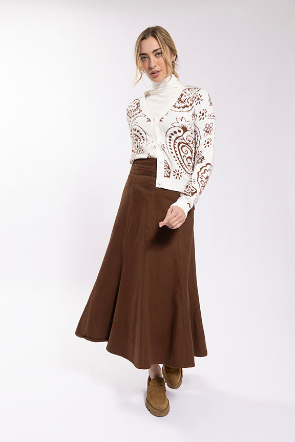 Concept Intarsia Cardigan