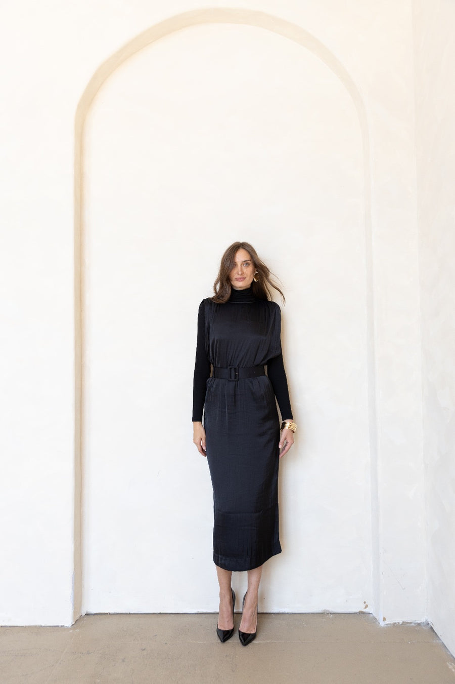 Byrd Serena Dress in Black