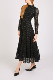 Beulah Black Lace Dress