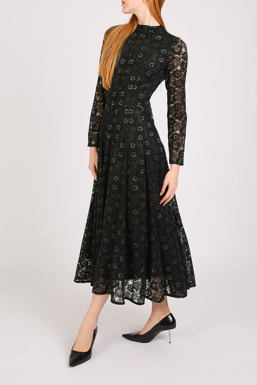Beulah Black Lace Dress