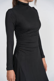 Luum Delilah Mesh Maxi Dress with Bias Cut