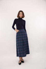Byrd Tia Plaid Skirt