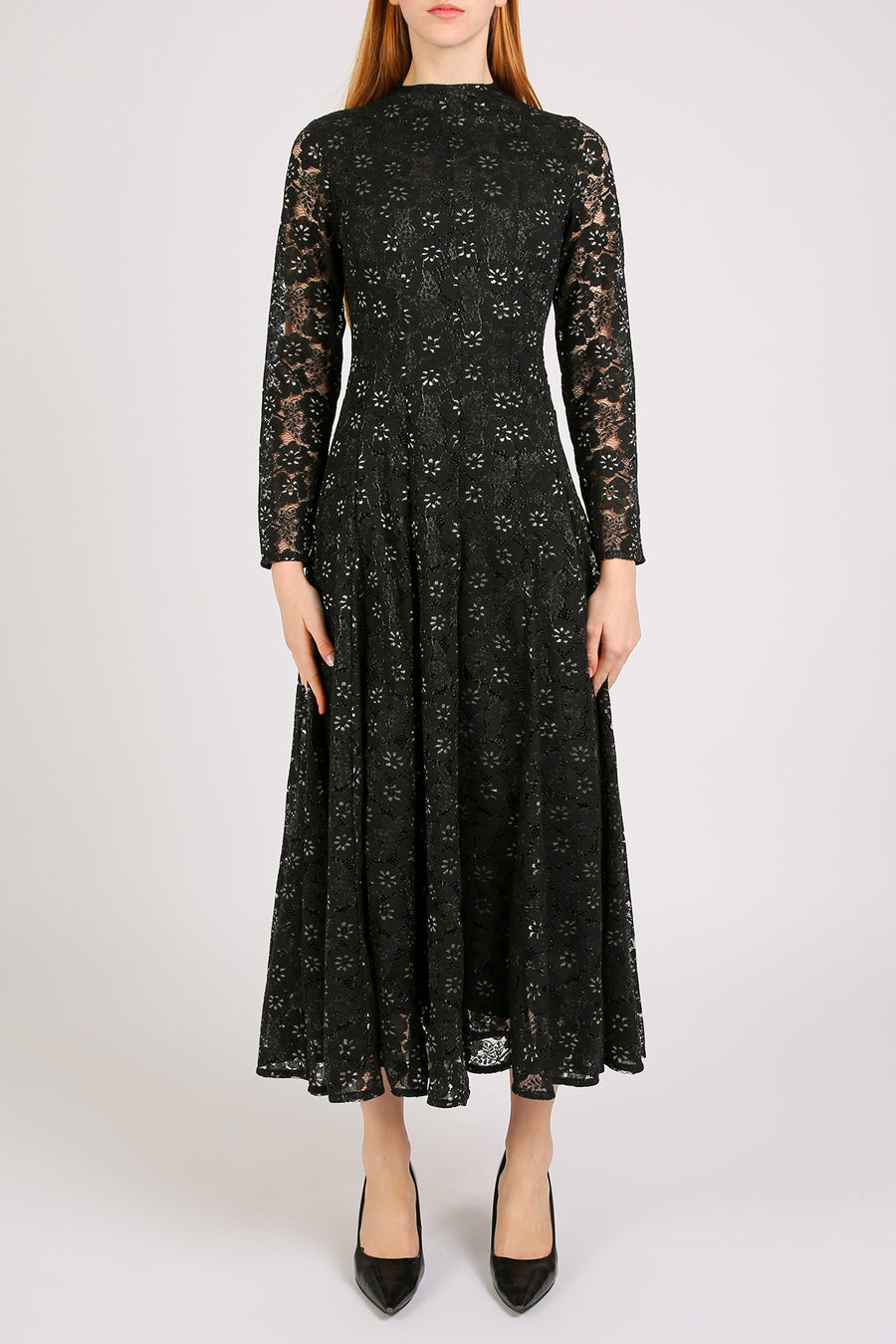 Beulah Black Lace Dress
