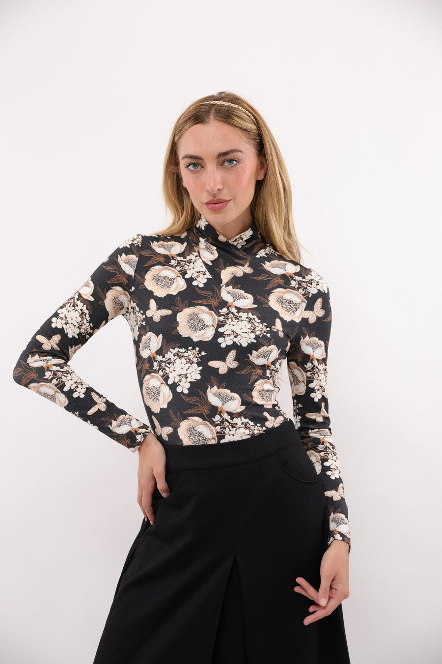 Byrd Shine Rose Top