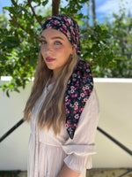 The Scarf Bar Liberty Floral Square Head Scarf