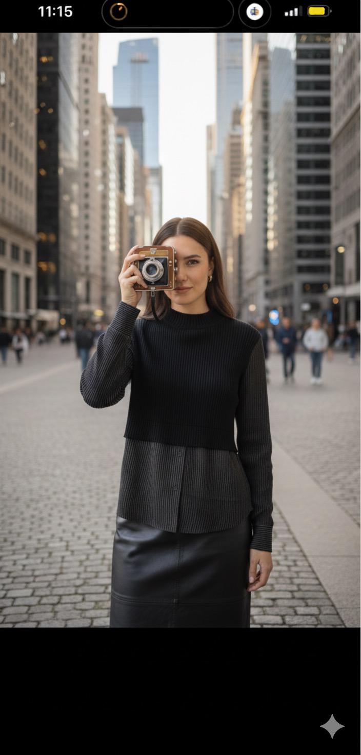 Point Twofer Sweater