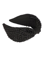 MiZ Black Pearl and Bead Headband