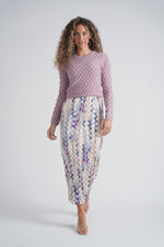 Front Row Popetta Pop Corn Knit Top