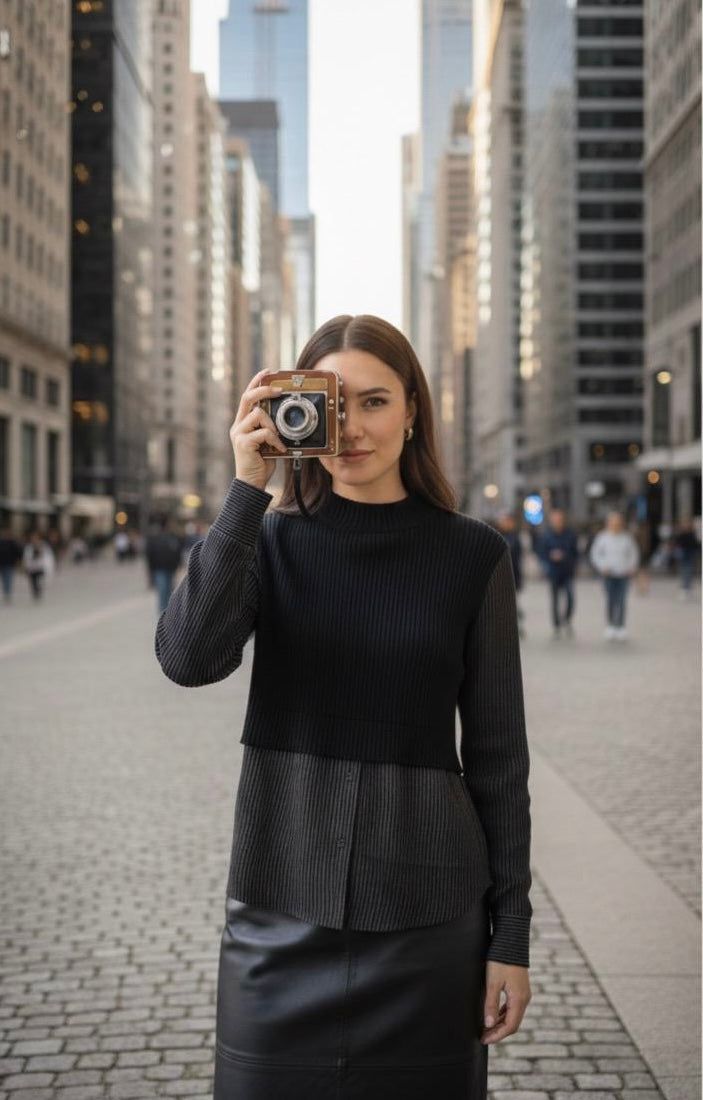 Point Twofer Sweater