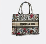 FHTH Dior Floral Book Tote