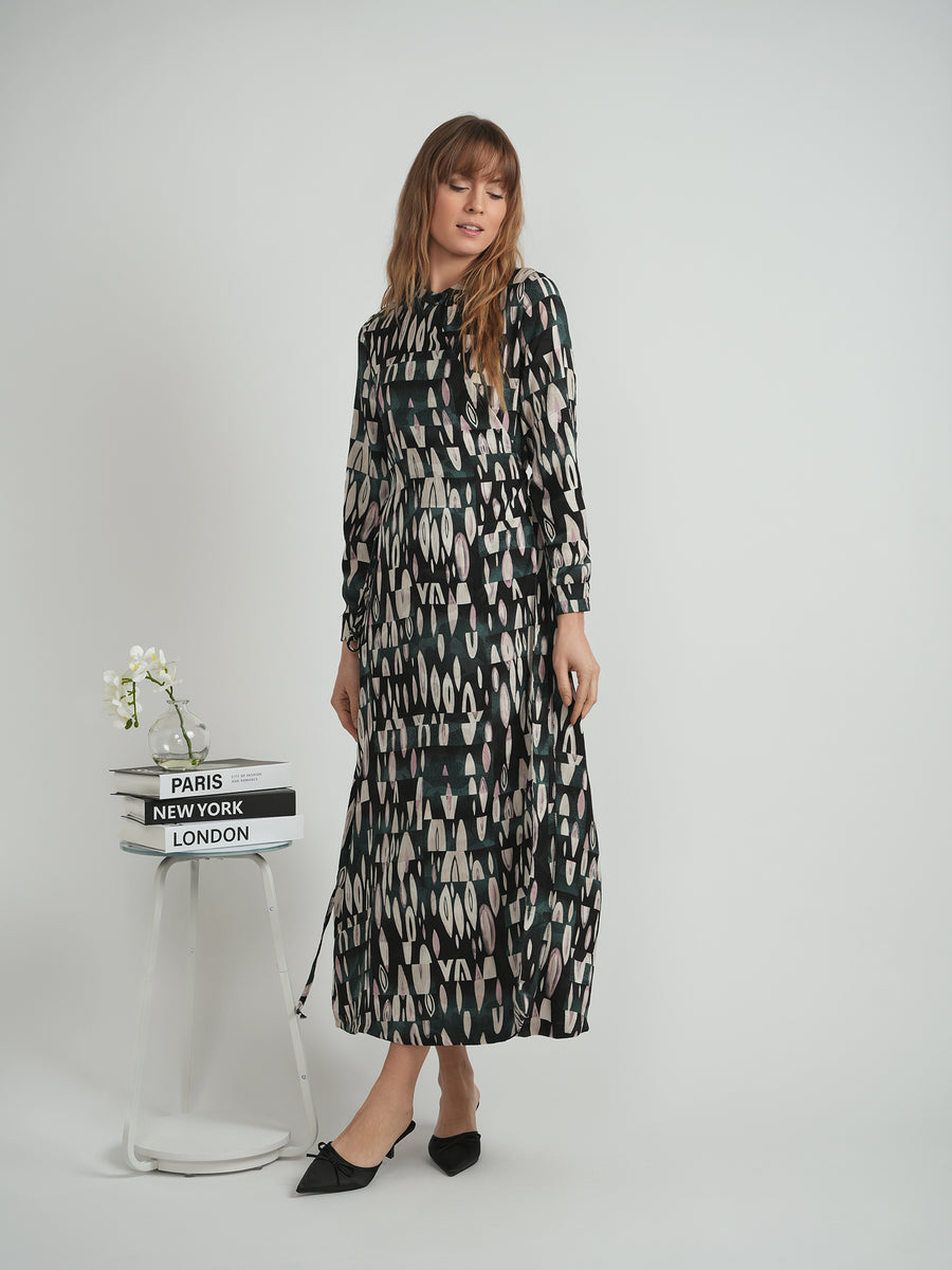 Blue Moon Wrap Around Maxi Dress