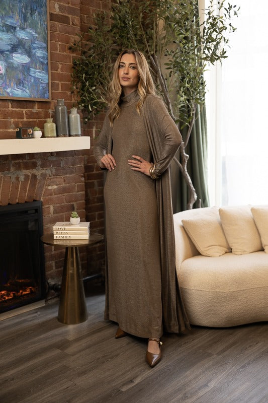 Byrd Ryle Lurex Dress Set