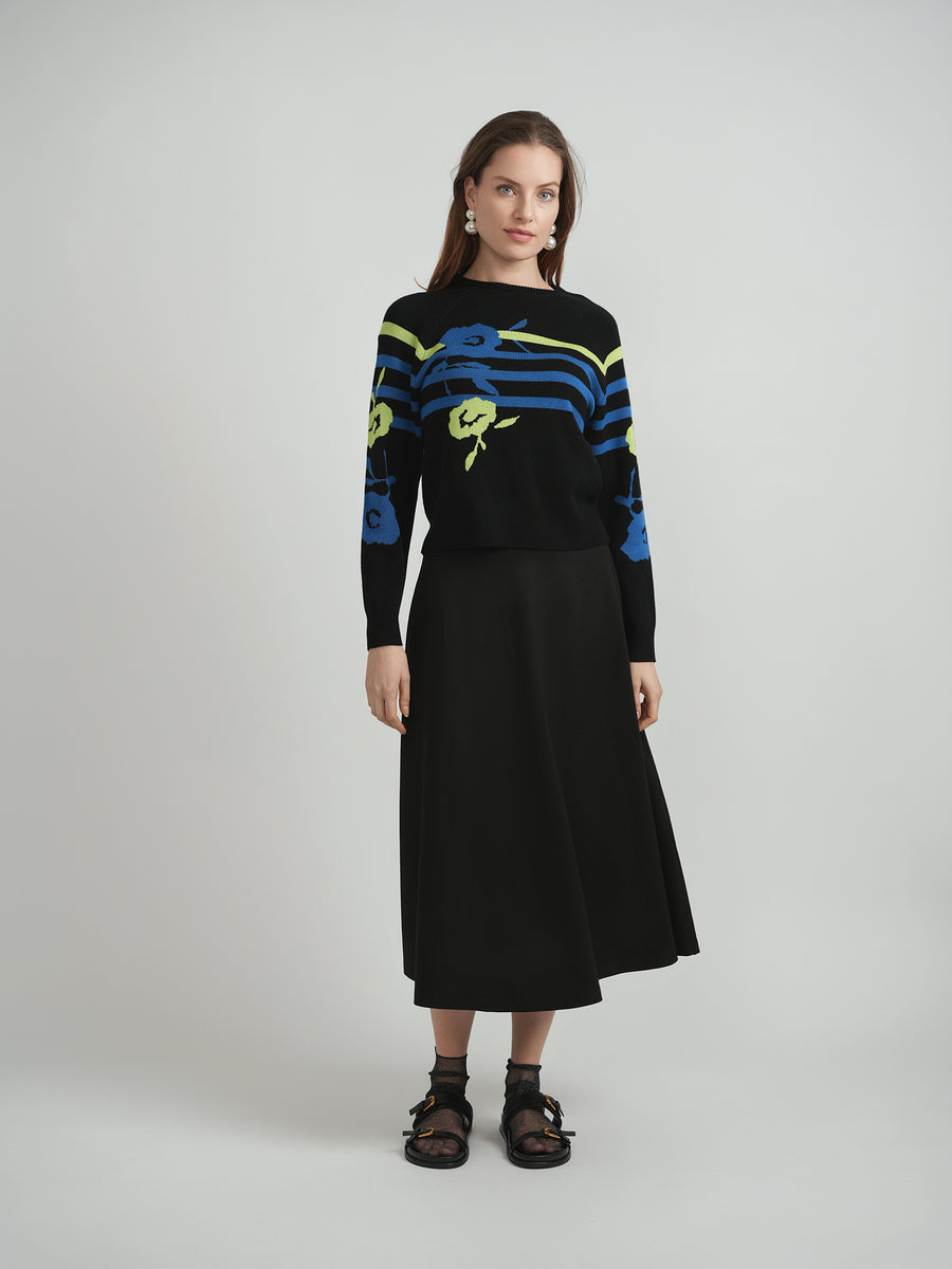 Coco Striped Knit Sweater