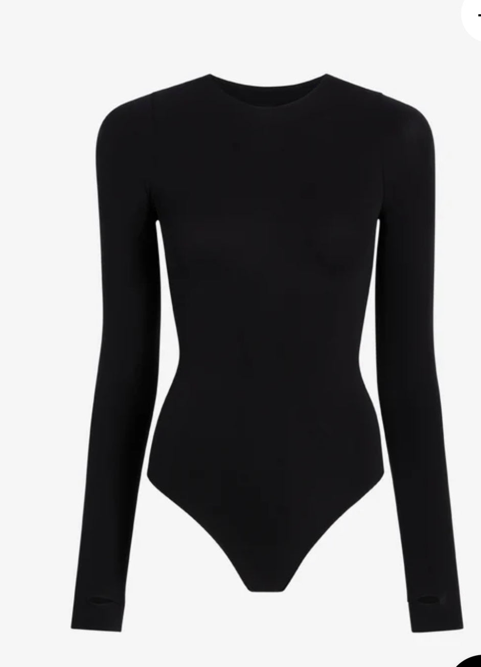 Commando Ballet Long Sleeve Bodysuit with Thumbholes KT023