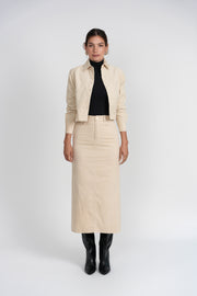 Luum Vivian Button Corduroy Top(coordinating skirt)
