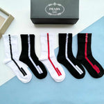 FHTH Prada Linear Logo Anklet