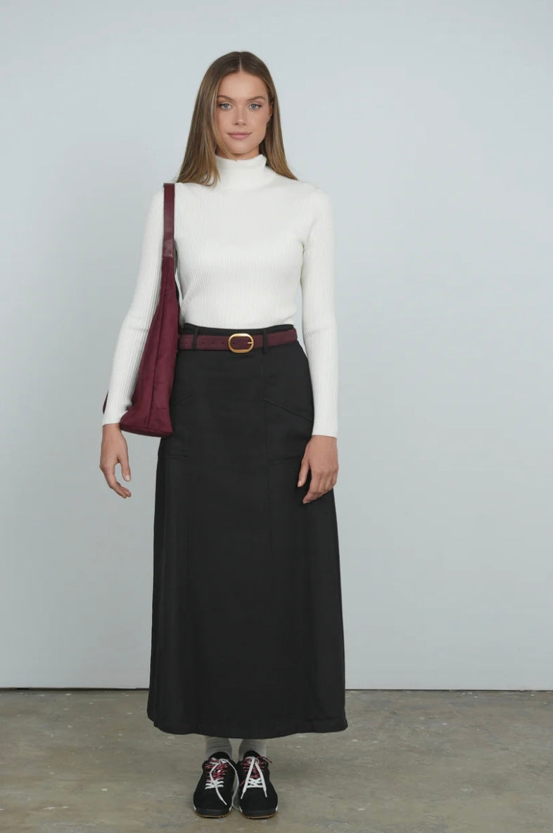 Point Cable Turtleneck